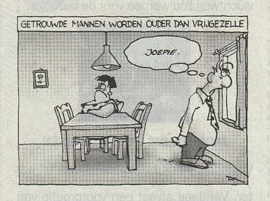 getrouwde mannen worden ouder dan vrijgezelle joepie